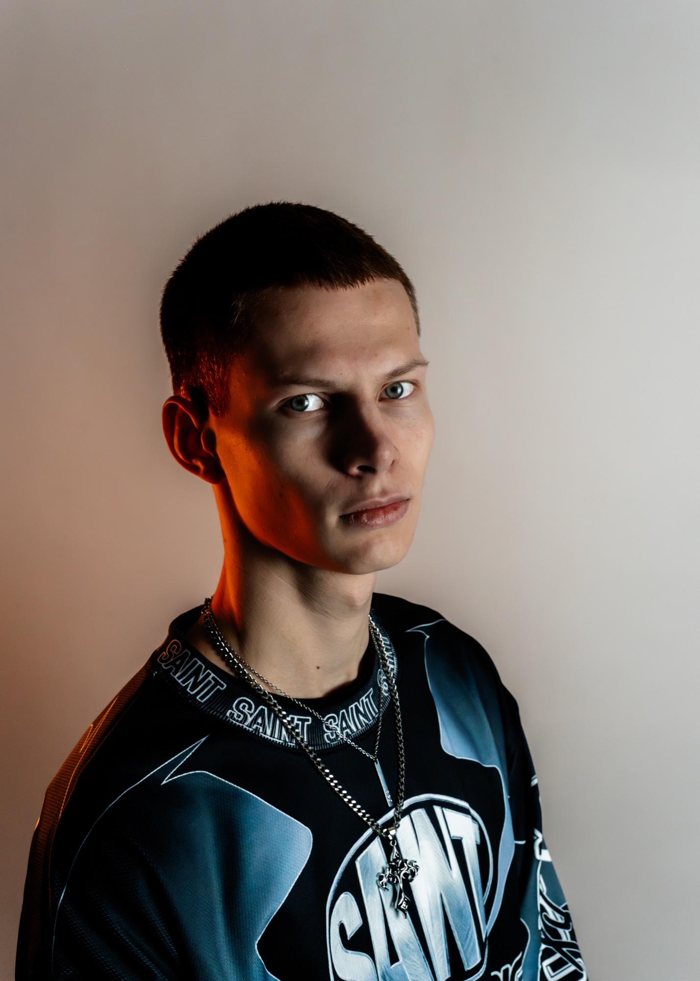 SOLYD portrait in a Saint jersey